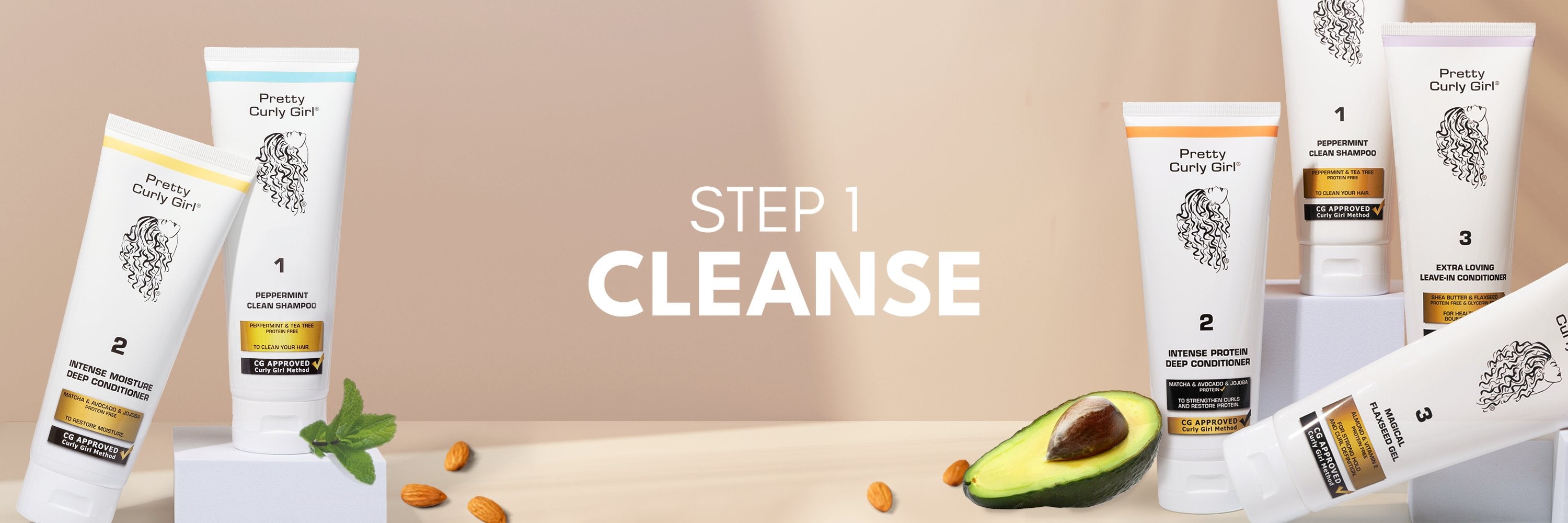 Step 1 cleanse peppermint shampoo
