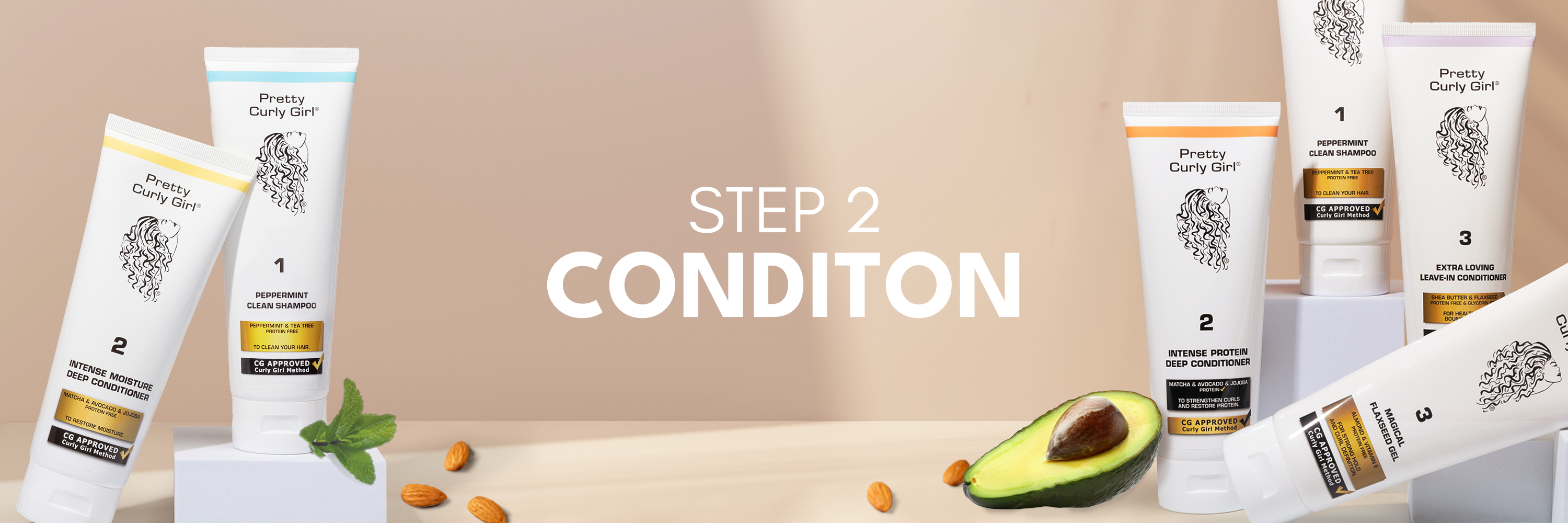 step 2 condition matcha avocado