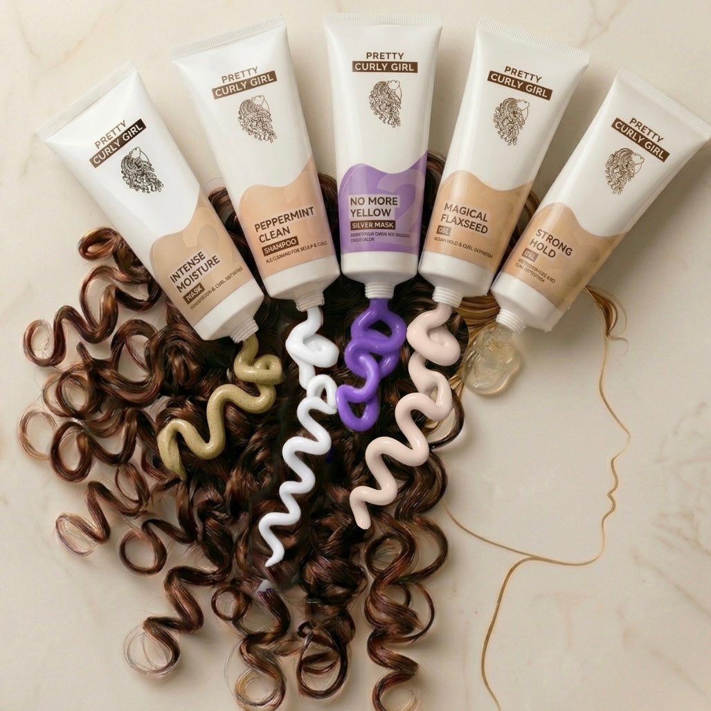 Curly hair styled using the Base Gel and Top Gel method by Pretty Curly Girl