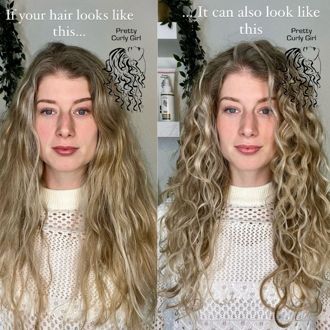 Curly girls have a lot of problems