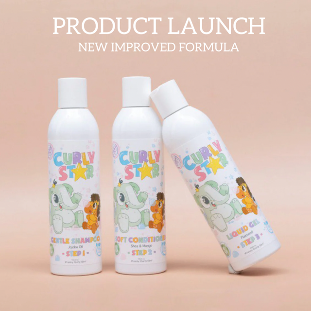 EXCITED CHANGES - Introducing Our Enhanced Kids curly line!