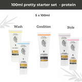 Curly Girl Method Starter set - Protein (5x100ml)