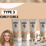 Type 3 - curly curls bundle