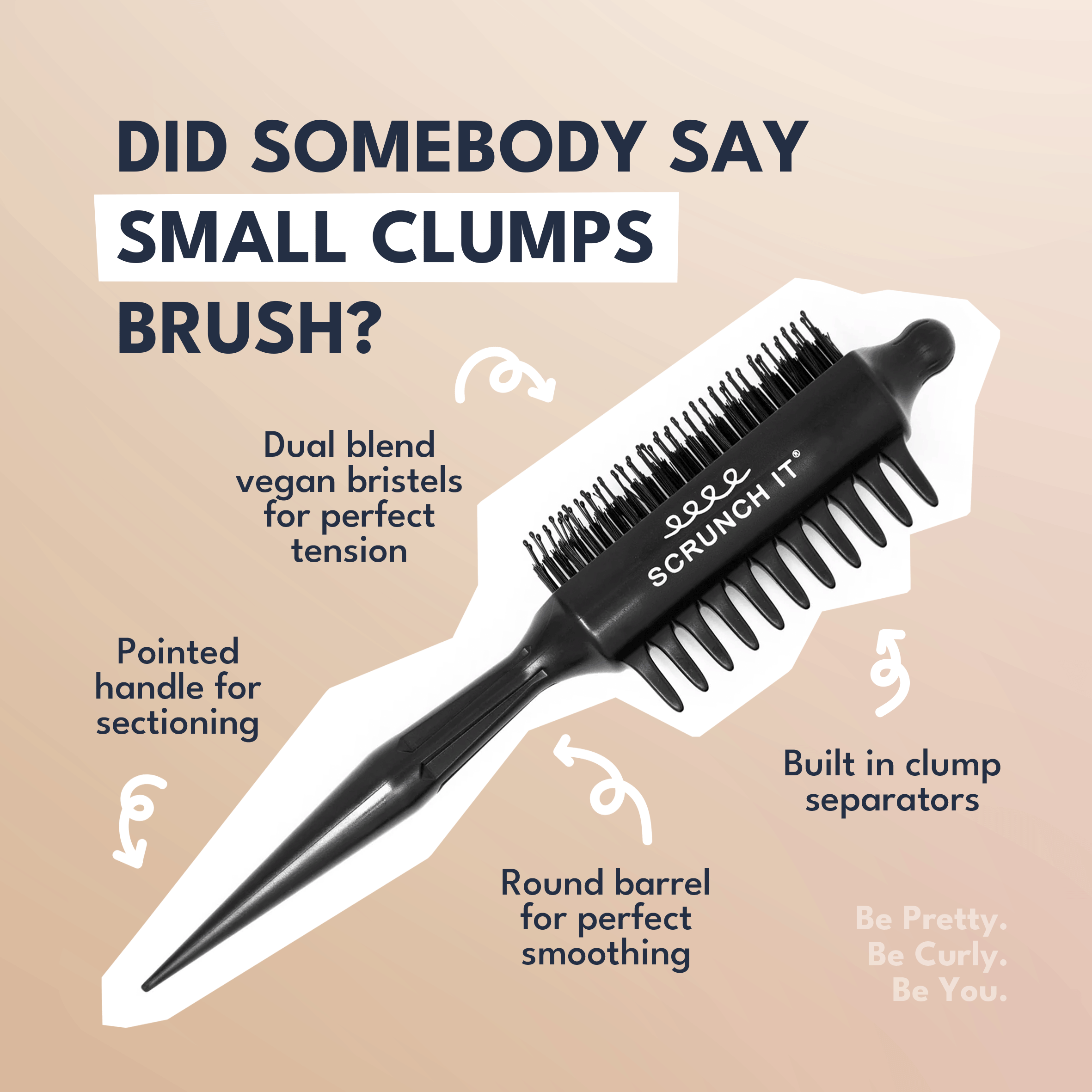 NEW: small clump brush - pre-order 27th nov